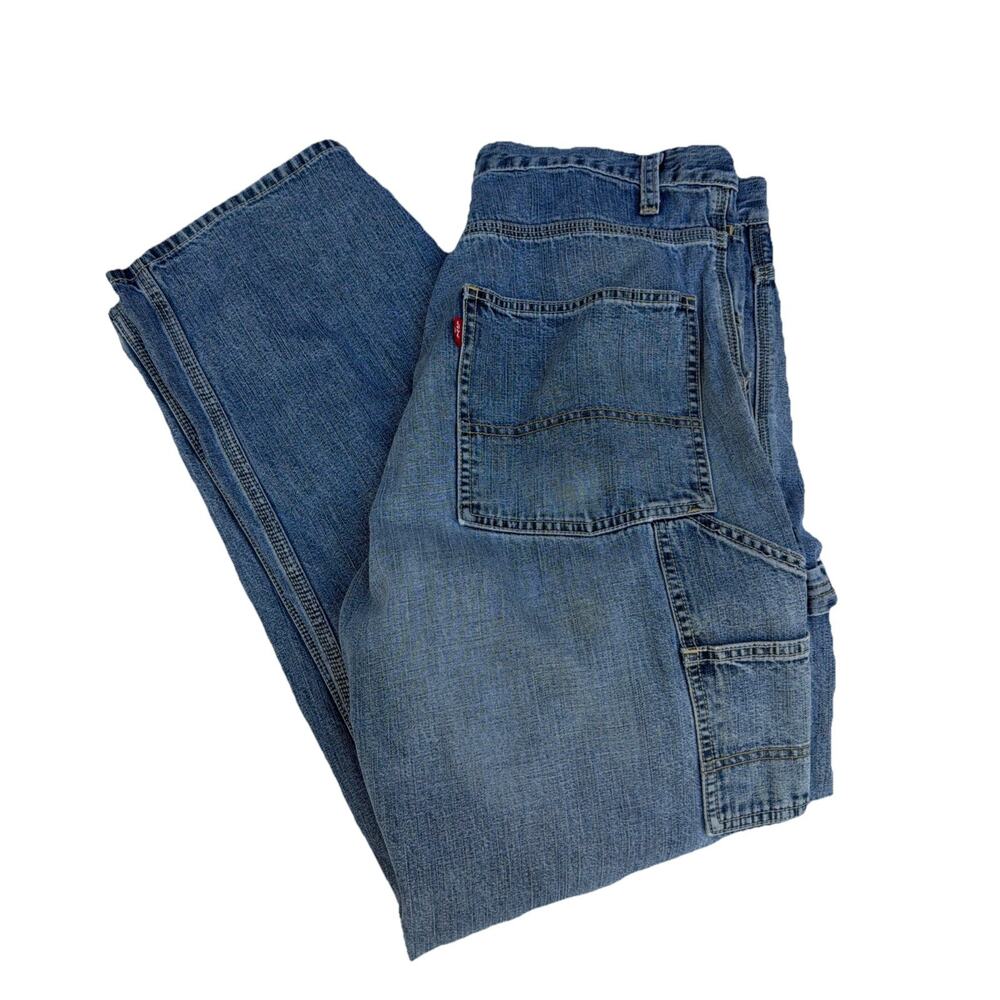 Vintage Levis Jeans‎ Carpenter Mens 34x32 Blue Baggy Wide Leg Fit